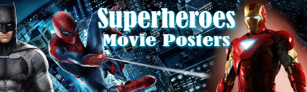 superheroes movie posters
