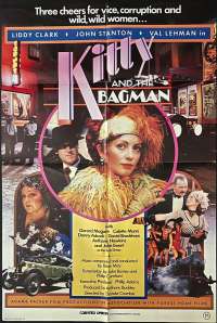 Kitty And The Bagman Poster One Sheet Original 1983 Colette Mann