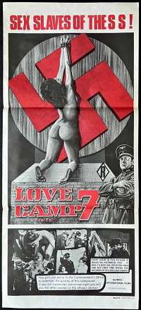 Love Camp 7 Daybill Poster Original 1969 Horror NAZI Exploitation