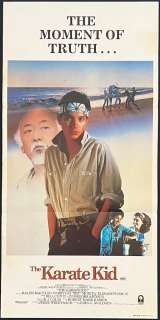 The Karate Kid Poster Original Daybill Style A 1984 Ralph Macchio Martial Arts