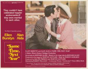 Same Time Next Year Lobby Card 4 Original 11x14 USA 1978 Alan Alda