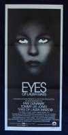 Eyes Of Laura Mars 1978 Daybill movie poster Faye Dunaway Serial Killer