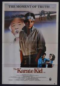 The Karate Kid Poster Original One Sheet Style A 1984 Ralph Macchio