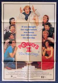 Porky's 2 The Next Day Movie Poster Original One Sheet 1983 Dan Monahan