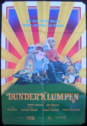 Dunderklumpen One Sheet Australian Movie poster