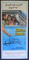 Cheech And Chong's Up in Smoke Poster Original Daybill Cheech Marin Tommy Chong