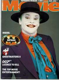 Batman Movie Magazine 1989 Number 4 Jack Nicholson