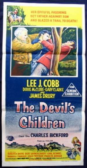 The Devil&#039;s Children 1962 Doug McClure James Drury Daybill movie poster