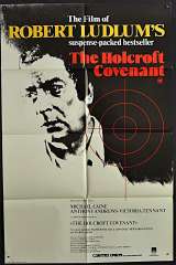 The Holcroft Covenant Poster Original One Sheet 1985 Michael Caine John Frankenheimer