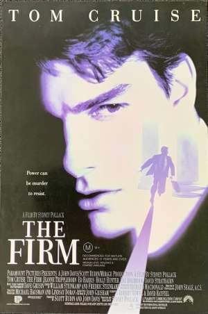 The Firm Movie Poster Original Daybill Rolled 1993 Tom Cruise Gene Hackman