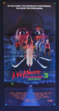 Nightmare On Elm Street 3 Daybill Poster