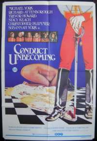 Conduct Unbecoming One Sheet Australian Movie poster