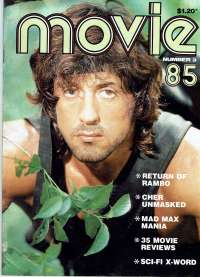 First Blood Part II Movie Magazine Number 3 Rambo Sylvester Stallone