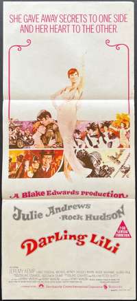 Darling Lili Poster Original Daybill 70&#039;s Re-Issue Julie Andrews