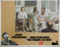 One Flew Over The Cuckoo&#039;s Nest Jack Nicholson Lobby Card No. 8