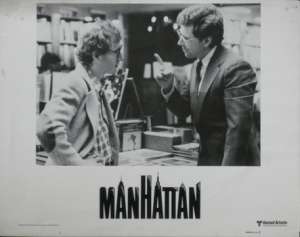 Manhattan Lobby Card No. 1 USA 11&quot; x 14&quot; Woody Allen Diane Keaton