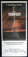 Tempest 1982 Daybill movie poster Molly Ringwald