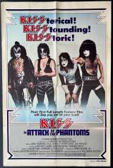 Kiss In Attack Of The Phantoms Poster One Sheet USA Original 1978