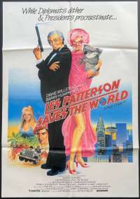 Les Patterson Saves The World Dame Edna 1987 one sheet movie poster