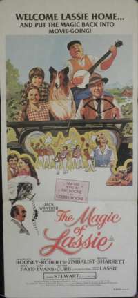 The Magic Of Lassie Daybill Movie Poster Original 1978 James Stewart