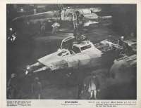 Star Wars Movie Still Reproduction B/W Rebel Y-Wing Starship Bomber