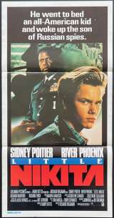 Little Nikita Poster Daybill Original 1988 River Phoenix Sidney Poiter