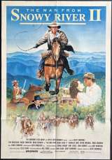 The Man From Snowy River 2 Poster Original One Sheet 1988 Burlinson