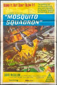 Mosquito Squadron Poster One Sheet Original 1969 David MaCallum