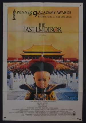 The Last Emperor Movie Poster One Sheet John Lone Peter O&#039;Toole Puyi