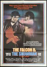 The Falcon And The Snowman Poster One Sheet Original 1985 Penn