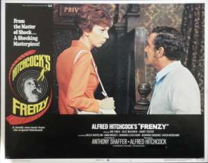 Frenzy Lobby Card 11x14 USA No 1 Original 1972 Hitchcock Jon Finch Alec McCowen