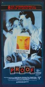 Proof Movie Poster Original Australian Daybill Russell Crowe Hugo Weaving