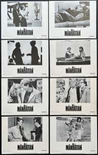 Manhattan Lobby Card Set USA 11&quot; x 14&quot; Original 1979 Woody Allen