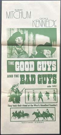 Good Guys And The Bad Guys, The Daybill Movie poster