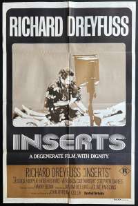 Inserts Poster One Sheet Original 1975 Richard Dreyfuss Bob Hoskins