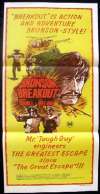 Breakout Poster Original Daybill 1975 Charles Bronson Jill Ireland