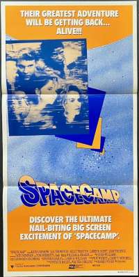 Spacecamp Daybill Movie poster Lea Thompson Joaquin Phoenix