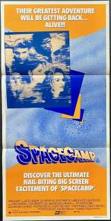 Spacecamp Daybill Movie poster Lea Thompson Joaquin Phoenix