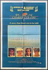 Chariots Of Fire Poster One Sheet Original Academy Awards Issue