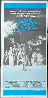 Battle Beyond The Stars Poster Original Daybill 1980 Roger Corman Richard Thomas