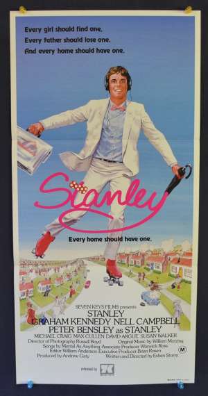 Stanley Every Home Should Have One 1984 Graham Kennedy Daybill poster