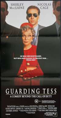Guarding Tess Poster Daybill Original 1994 Shirley Maclaine