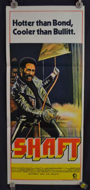 Shaft Poster Original Daybill 1971 Richard Roundtree Gordon Park