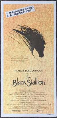 The Black Stallion Movie Poster Original Daybill 1979 Teri Garr Mickey Rooney