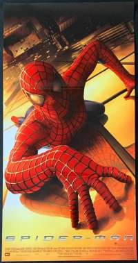 Spiderman Poster Original Daybill 2002 Tobey Maguire Sam Raimi
