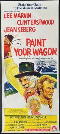 Paint Your Wagon Poster Original Daybill Clint Eastwood