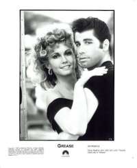 Grease 1978 Movie Still Re-Issue John Travolta Olivia Newton John No.2