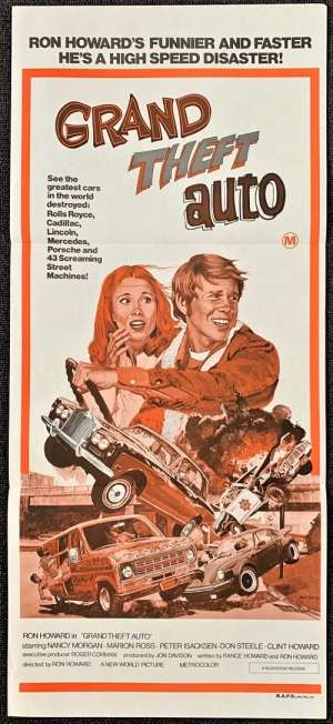 Grand Theft Auto Ron Howard Daybill Movie Poster