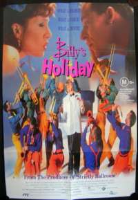 Billy's Holiday One Sheet Australian Movie poster
