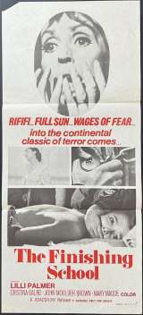 The Finishing School Daybill Poster RARE Aka The House That Screamed Horror
